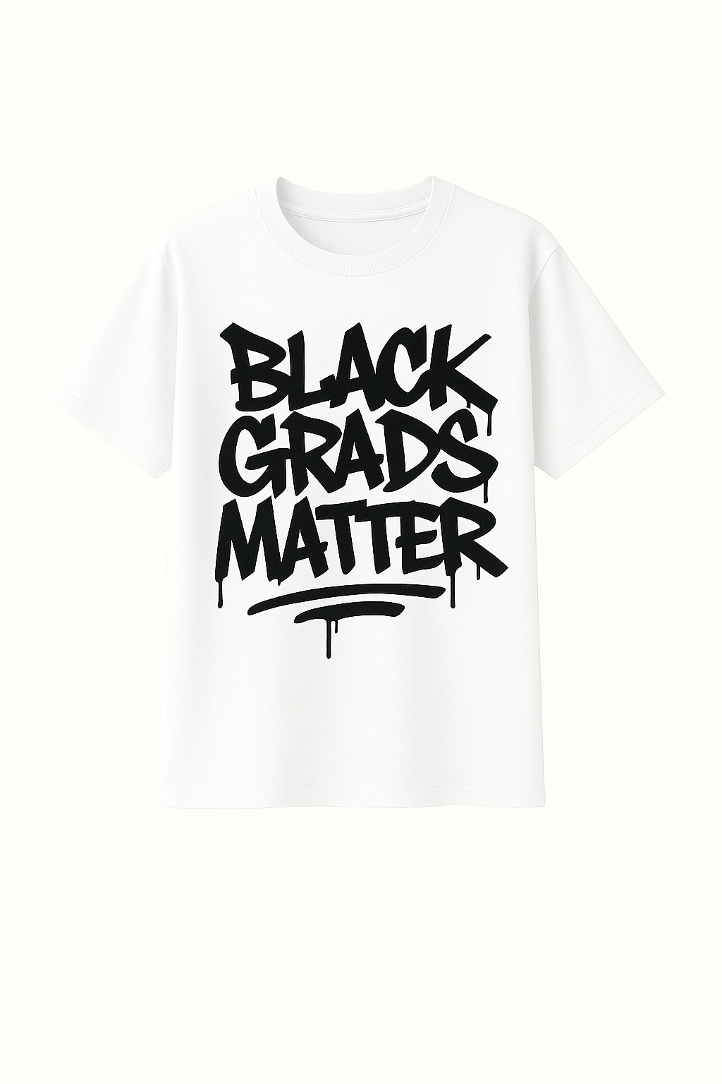 Black Grads Matter Graffiti Tee