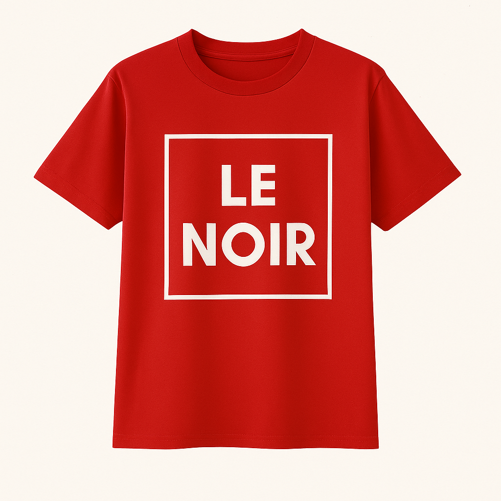 Le Noir Signature Logo Tee