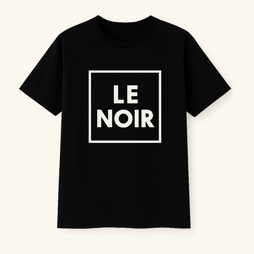 Le Noir Signature Logo Tee