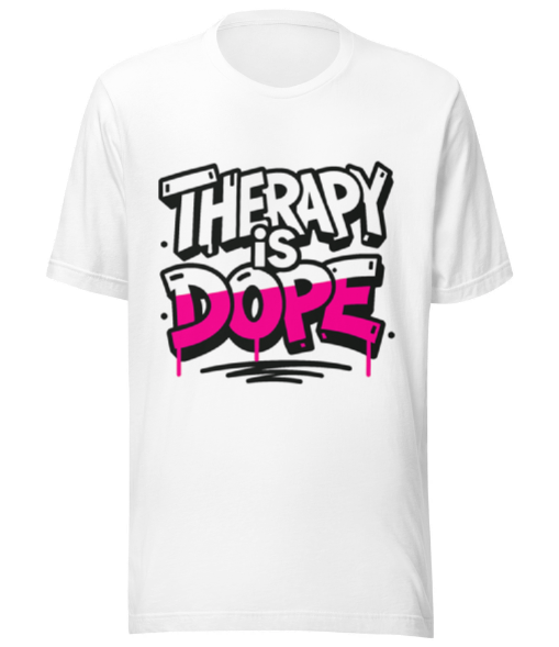 Therapy Is Dope Graffiti Tee